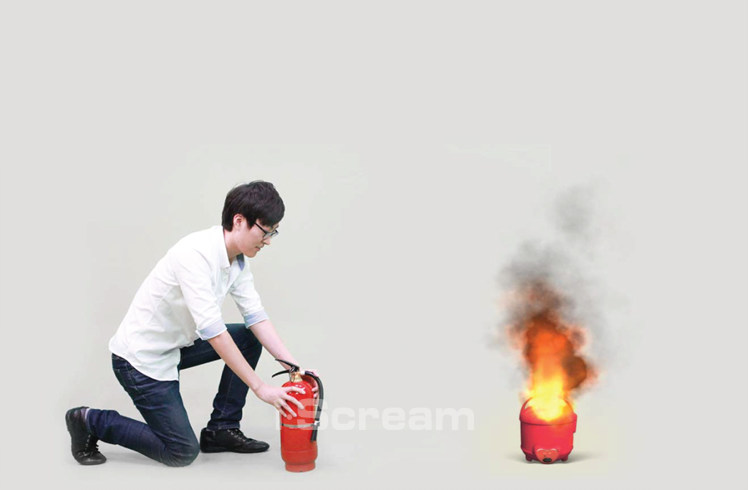 올바른 소화기 사용법